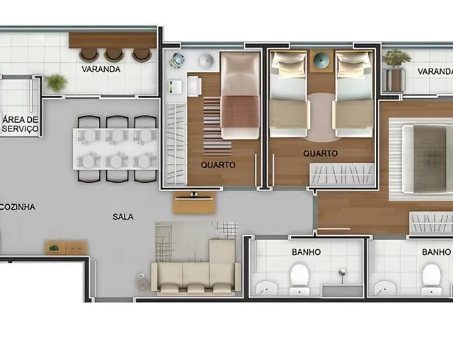 Imagem 7: Apartamento à venda no bairro Santo Cristo - Rio de Janeiro/RJ