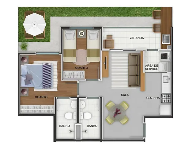 Imagem 8: Apartamento à venda no bairro Santo Cristo - Rio de Janeiro/RJ
