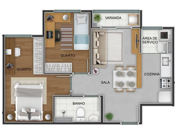 Imagem 3: Apartamento à venda no bairro Santo Cristo - Rio de Janeiro/RJ