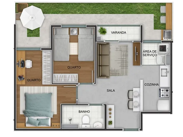 Imagem 5: Apartamento à venda no bairro Santo Cristo - Rio de Janeiro/RJ