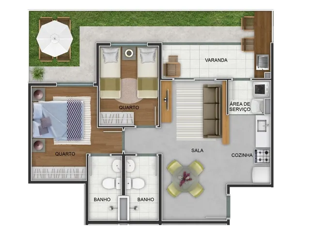 Imagem 6: Apartamento à venda no bairro Santo Cristo - Rio de Janeiro/RJ
