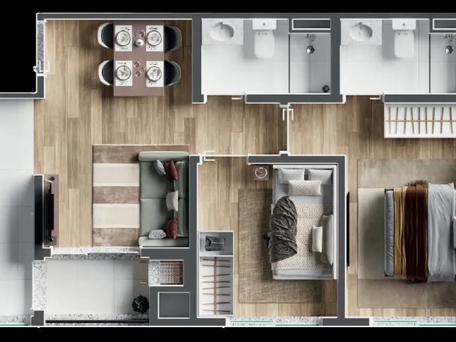 Imagem 3: Apartamento à venda no bairro Prado Velho - Curitiba/PR