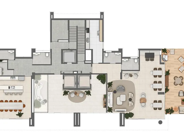 Imagem 8: Oceana Golf Fase 1 Barra da Tijuca: Apartamento de Luxo com 4 Suítes, Vista Mar, Campo