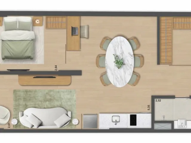 Imagem 11: Studio Próximo à Praia de Copacabana em Localização Privilegiada - Be in Rio Praia de