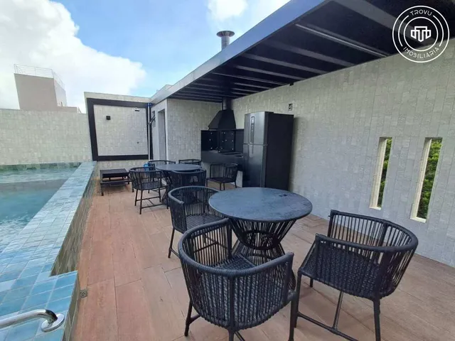 Imagem 5: Flat à venda, no Mares Cabo Branco em João Pessoa, Cabo Branco, com 1 quarto, 18,67m²