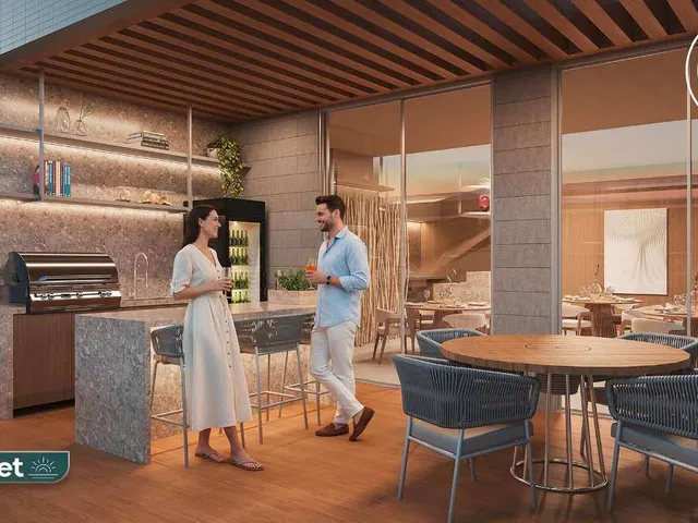 Imagem 5: Flat à venda, no Al Mare Summer Camboinha em Cabedelo, Camboinha, com 1 quarto, 23,41m²