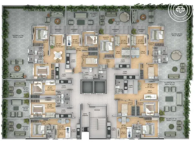 Imagem 12: Apartamento à venda, no Life Way em João Pessoa, Manaíra, com 2 quartos, 42,9m²