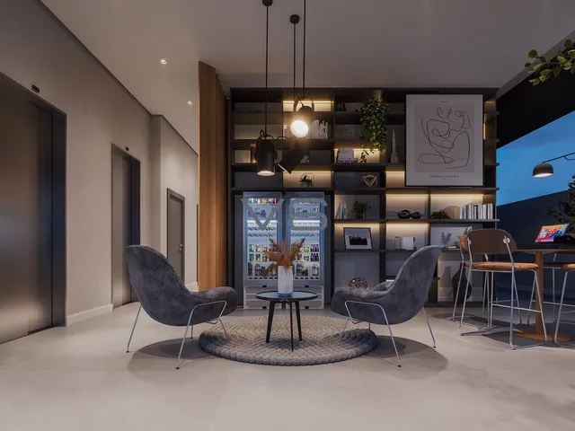 Imagem 5: Apartamento Studio com 1 quarto, 21m² privativos, no Centro, Curitiba - PR