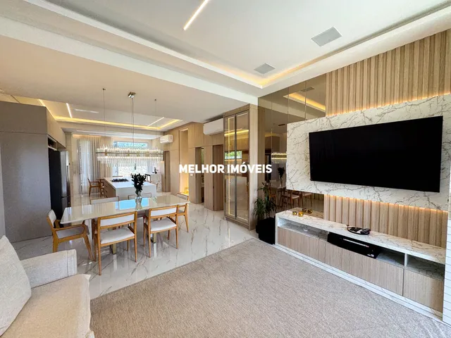Imagem 10: Casa em condomínio fechado á venda, mobiliada com 3 suítes e 4 vagas localizada em