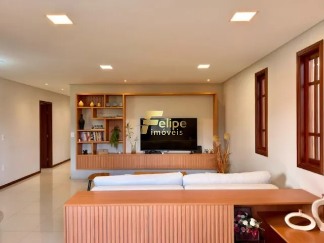 Imagem 5: BELÍSSIMA CASA LINEAR COM 04 QUARTOS, SENDO 01 SUÍTE, COM PISCINA E CHURRASQUEIRA, À