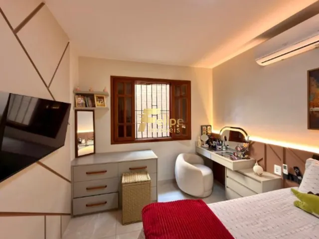 Imagem 13: BELÍSSIMA CASA LINEAR COM 04 QUARTOS, SENDO 01 SUÍTE, COM PISCINA E CHURRASQUEIRA, À