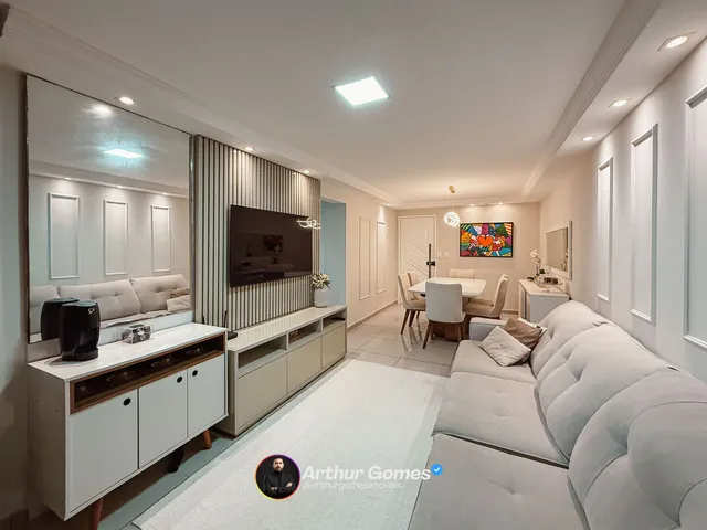 Imagem: O apartamento possui 3 Dormitórios, 2 Banheiros, 1 Vaga na
