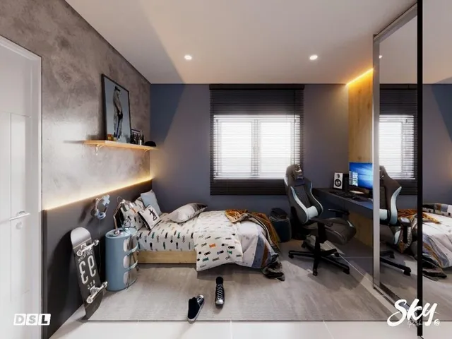 Imagem 4: Casa Duplex com 3 Suítes e Quintal Privativo no Sky Park