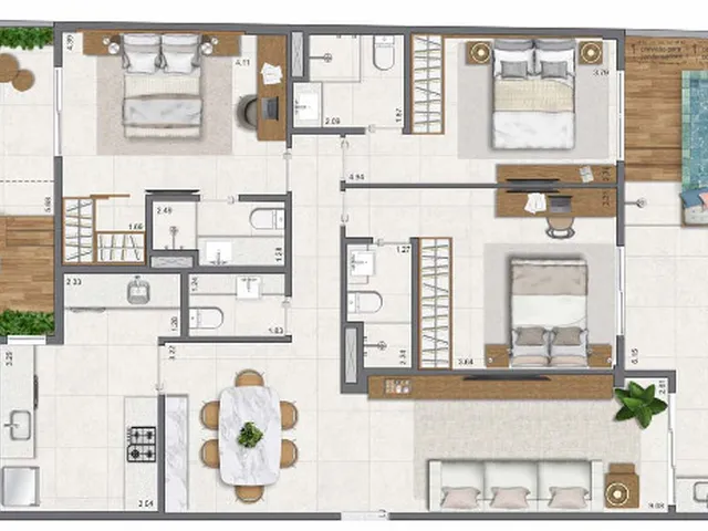 Imagem 2: Paradís Mozak Leblon: Residencial de Alto Padrão com Spa, Academia e Lazer Boutique