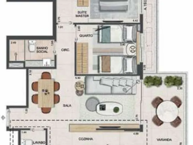 Imagem 10: Iê Residencial Tijuca: Lançamento de Alto Padrão com Lazer Completo na Tijuca RJ