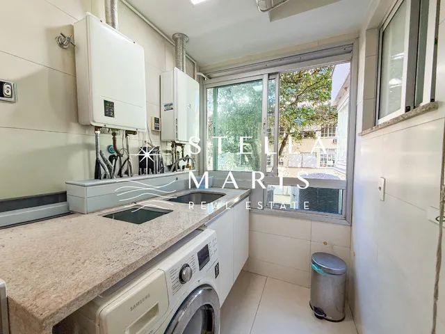 Imagem 7: Leblon, Apartamento com varanda, totalmente reformado, pronto para morar, 131 m2, 3