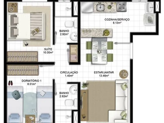 Imagem 11: APARTAMENTO RESIDENCIAL em SALVADOR - BA, JARDIM DAS MARGARIDAS