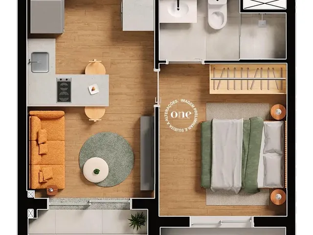 Imagem 9: Nex One Caiubi Flat / studio com 1 dormitório