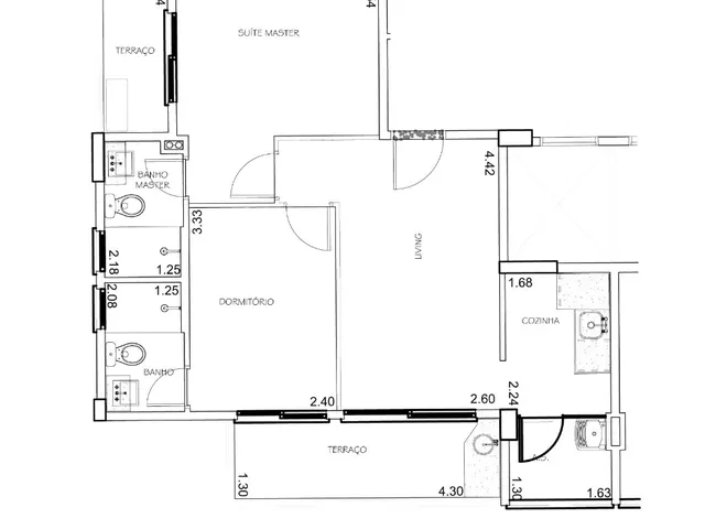 Imagem 7: Apartamento de 2 Suítes em condomínio, 56m², 1 vaga, Pinheiros, SP: venda ou locação