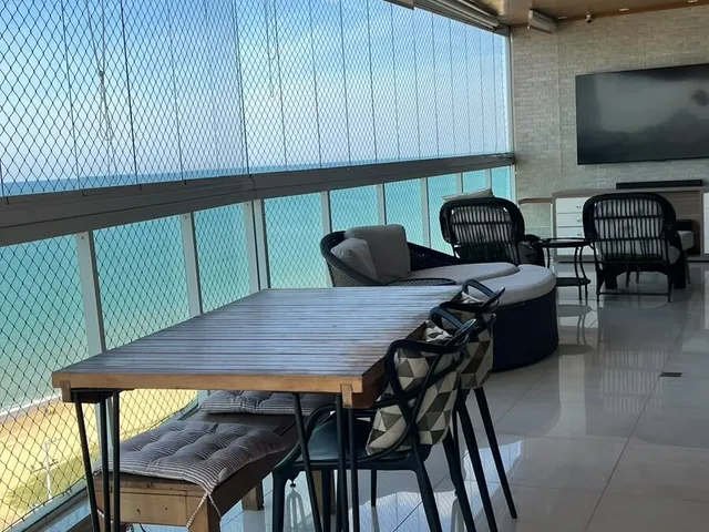 Imagem 3: Apartamento frente para o mar da Praia de Itaparica, 4 quartos, 2 suítes, 3 vagas de