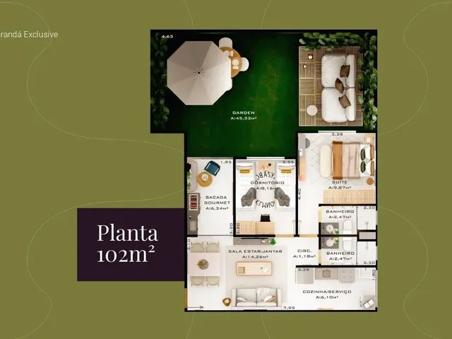 Imagem 14: Lançamento em Ananindeua: Apartamentos modernos no Torres Jacarandá Exclusive