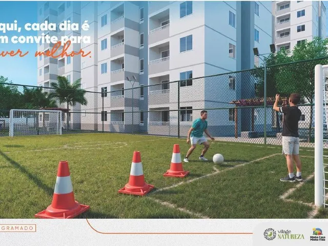 Imagem 15: Condomínio Clube no Coqueiro com 2 Quartos e Varanda