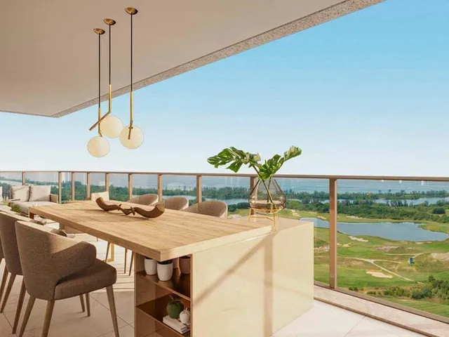 Imagem 5: ATLÂNTICO GOLF RESIDÊNCIAS A ESSÊNCIA DO LUXO FRENTE AO VERDE E AO AZUL