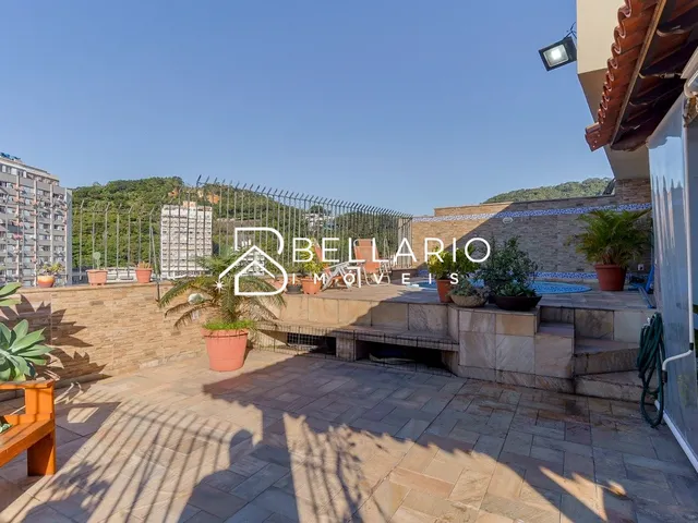 Imagem 2: Cobertura com 3 dormitórios (2 suítes) e 3 vagas à venda, 208 m² - Laranjeiras - Rio