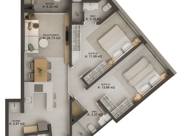 Imagem 5: Origem Jurerê - Residencial - Origem Jurerê - Residencial