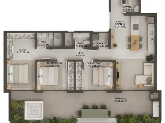 Imagem 8: Origem Jurerê - Residencial - Origem Jurerê - Residencial