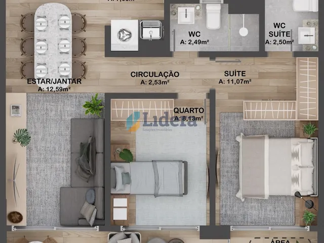 Imagem 5: Apto - 3 Quartos - 1 Suíte -93.1 m² - Intermares, Cabedelo/PB
