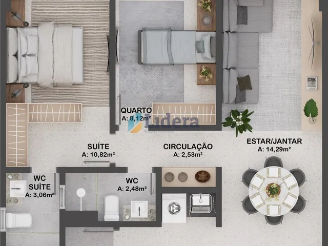 Imagem 15: Apto - 3 Quartos - 1 Suíte -93.1 m² - Intermares, Cabedelo/PB