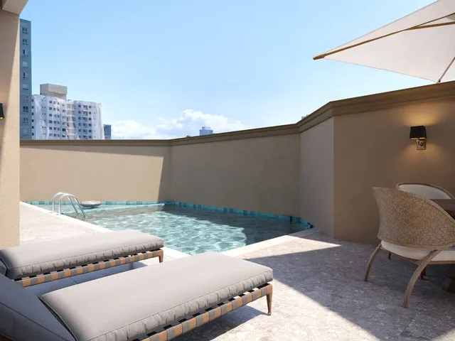 Imagem 15: APARTAMENTO 2 DORMITÓRIOS COM 1 SUITE SACADA GOURMET COM CHURRASQUEIRA A CARVAO NO