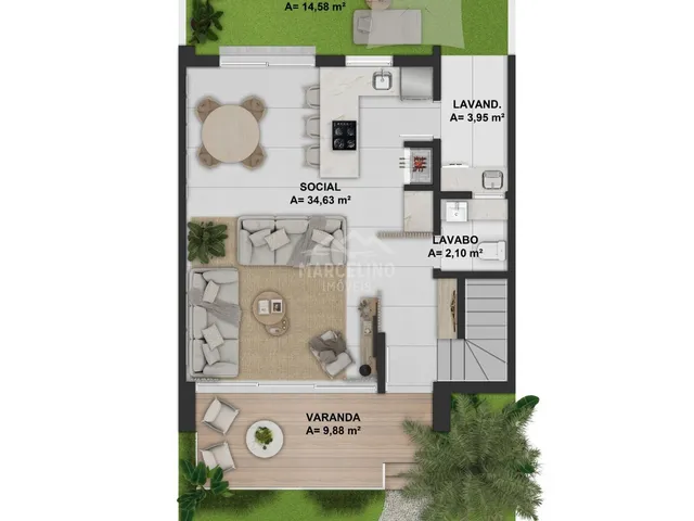 Imagem 4: Casa Padrão AREIAS DA PALHOCINHA - OPORTUNIDADE