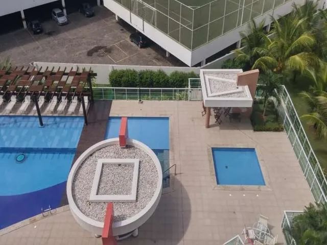 Imagem 4: A 5ª Avenida Imóveis selecionou essa unidade nascente e mobiliado no Condominio BARRA