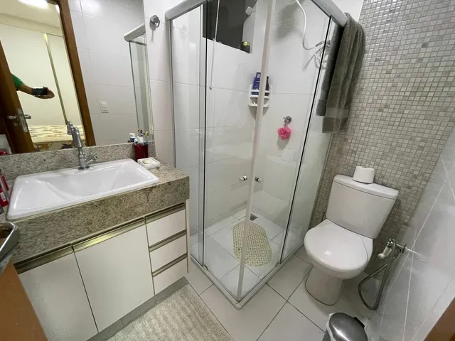Imagem 12: Apto 105m², 3 Quartos; 1 Suíte, Varanda; 3 Banheiros; Sala 2 Ambientes; Cozinha; Área