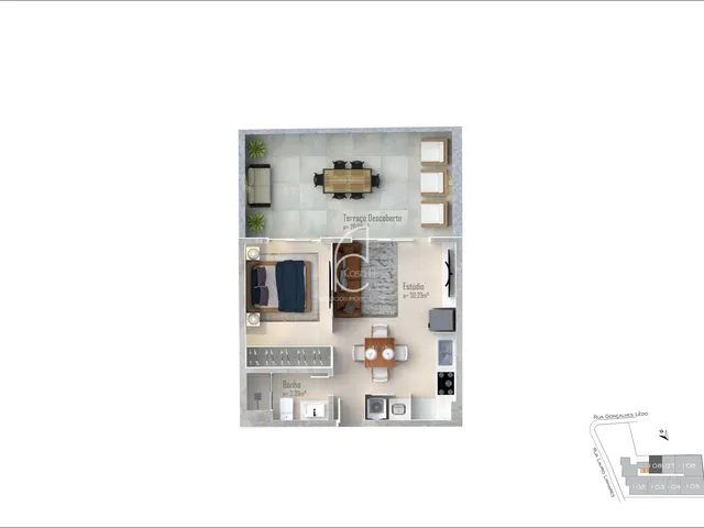 Imagem 16: Apartamento Cobertura Duplex 3 dormitórios sendo 1 suíte