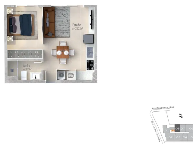 Imagem 9: Apartamento Cobertura Duplex 3 dormitórios sendo 1 suíte