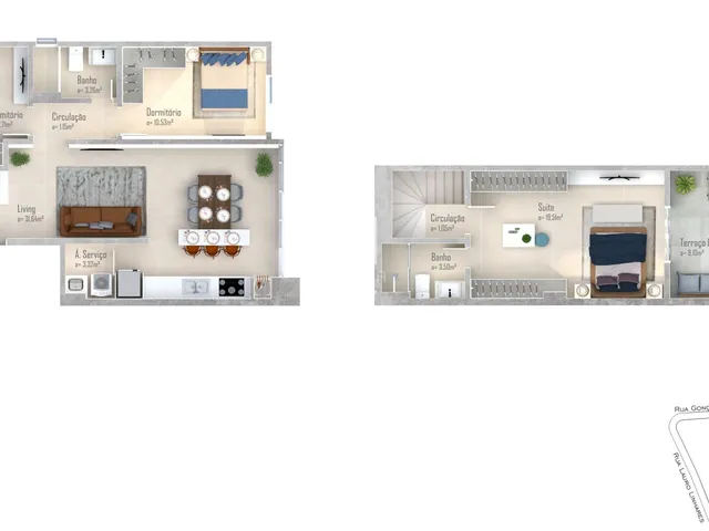 Imagem 7: Apartamento Cobertura Duplex 3 dormitórios sendo 1 suíte