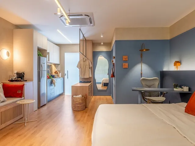 Imagem 4: Studio à Venda com Varanda e Coworking – Ideal para Morar ou Investir