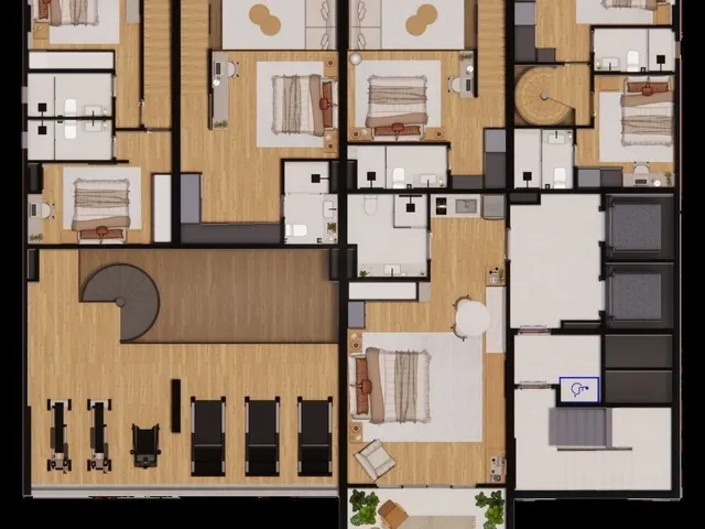 Imagem 6: Apartamento Studio de 33m² com Sacada e Área de Lazer Completa