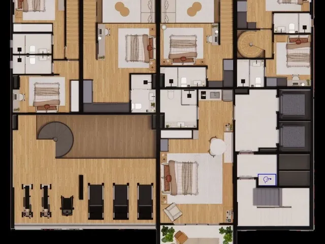 Imagem 10: Apartamento Compacto com Varanda e Espaço Coworking