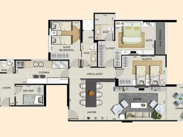Imagem 13: EDIFÍCIO PRIME Apartamento com 3 dormitórios