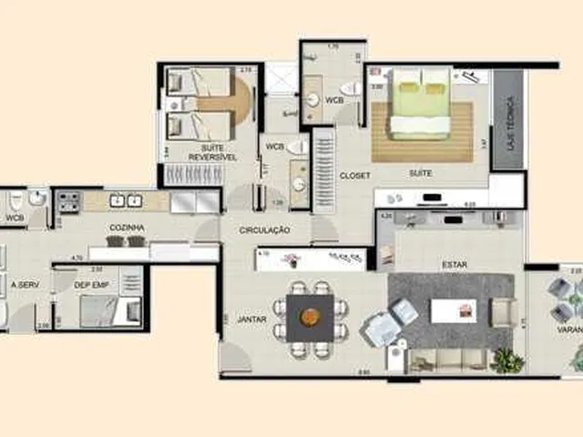Imagem 15: EDIFÍCIO PRIME Apartamento com 3 dormitórios
