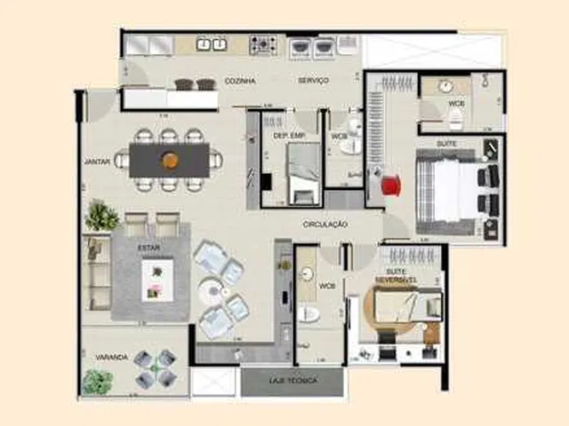 Imagem 16: EDIFÍCIO PRIME Apartamento com 3 dormitórios