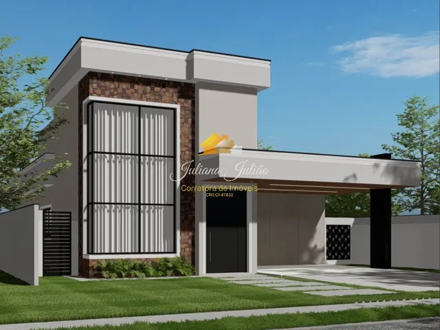 Imagem: CASA LINEAR EM ALTO PADRÃO COM 3 SUÍTES