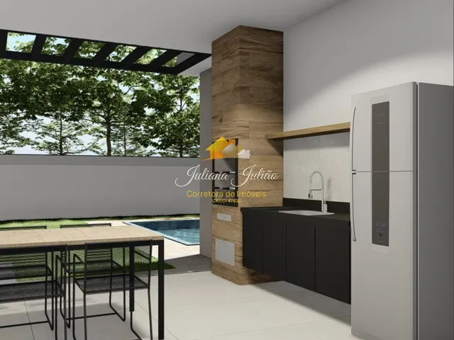 Imagem 2: CASA LINEAR EM ALTO PADRÃO COM 3 SUÍTES E PISCINA A VENDA NO VIVERDE 1 EM RIO DAS