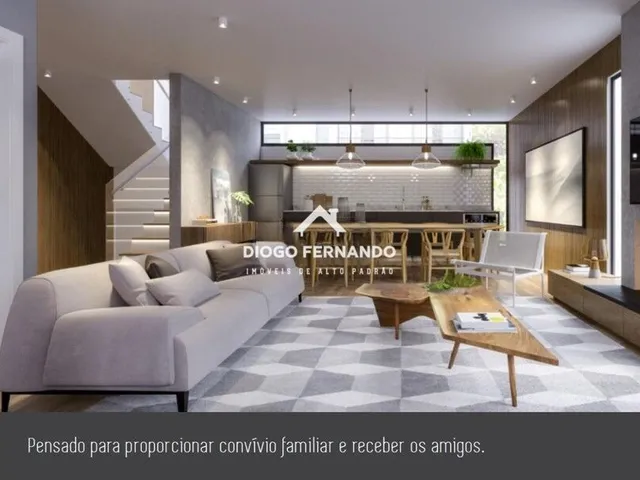 Imagem: A casa em condomínio possui 3 Dormitórios, 1 Suíte, 3