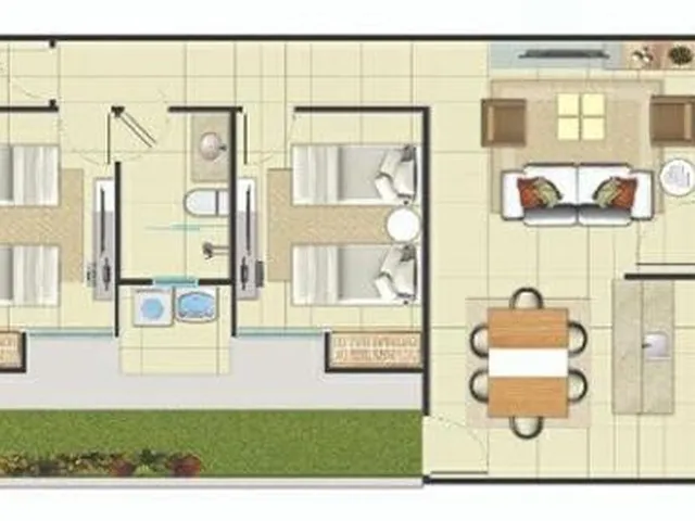 Imagem 5: Casas Marpe Casa com 3 dormitórios