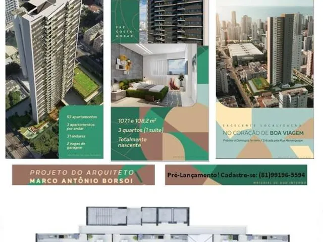 Imagem 1: Edf. Capiba Apartamento com 3 dormitórios